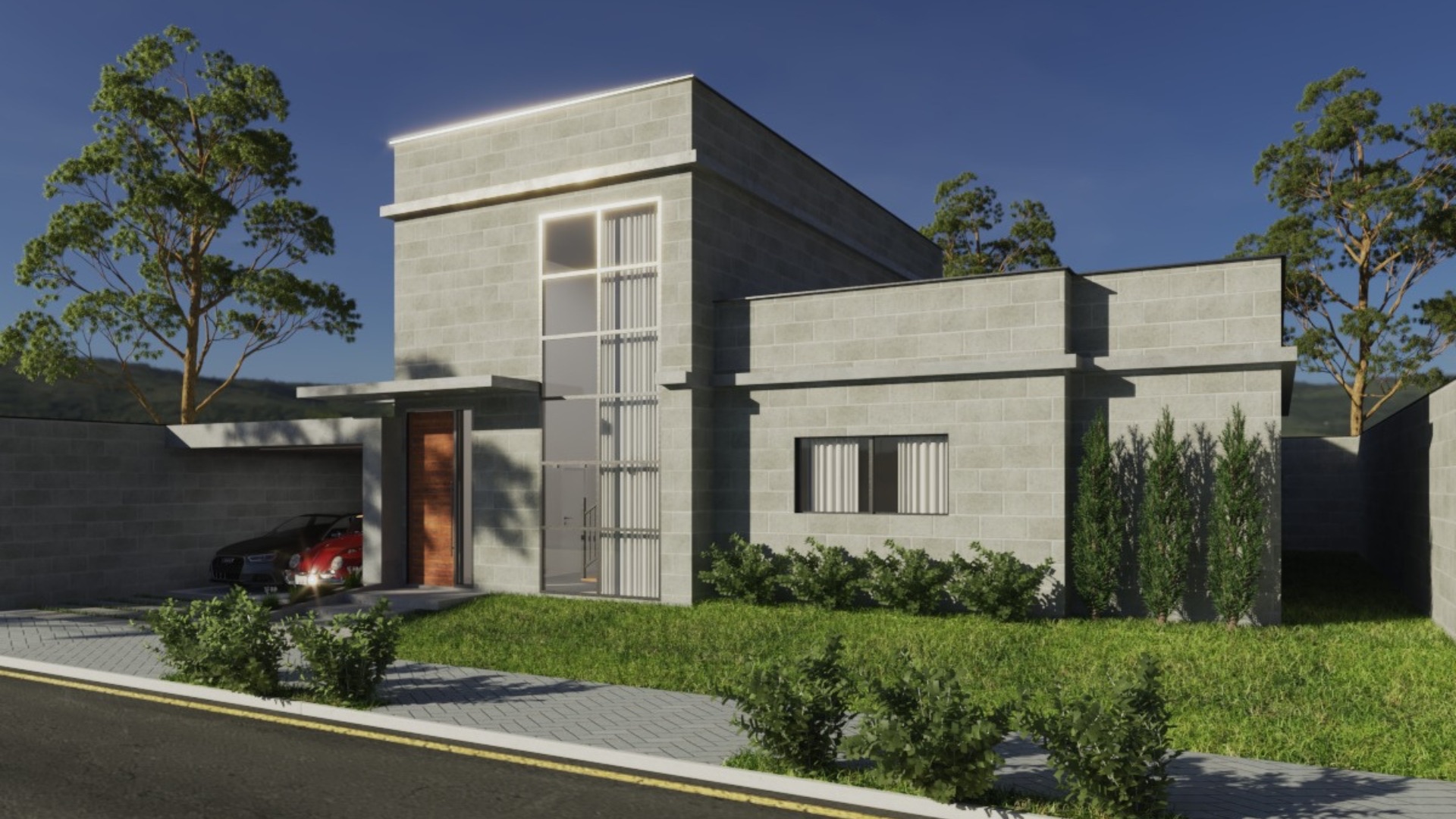 Residência de alto padrão projetada pela W2